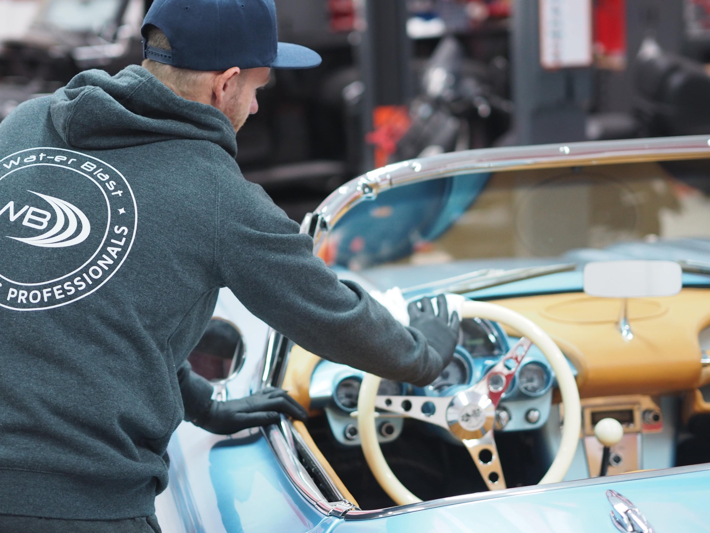 Interior Steering Wheel Detailing