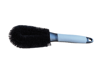 Black Wheel Brush with Grey Handle