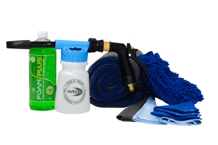Heavy Duty 'Snow Foam' with Snow Foam Gun and Car Wash Microfibre Wash Pack