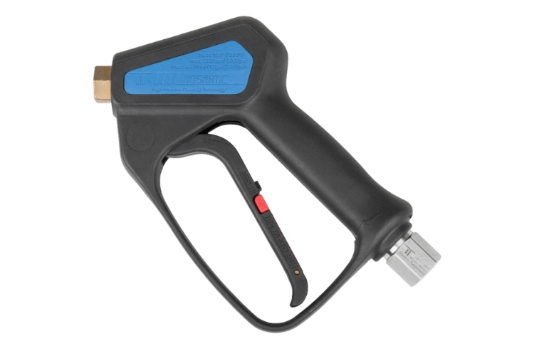 Mosmatic Blue and Black High Pressure Gun with In-Built Swivel