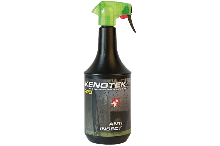 Black Spray Bottle with Green Lid containing Kenotek 'Anti Insect'