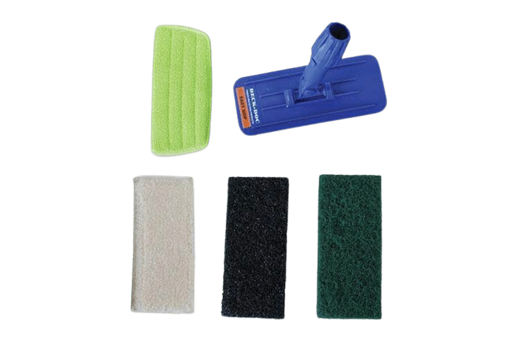 Deck Doc 'Applicator Start Kit' containing Four Deck Cleaning Sponges Plus a Blue Applicator Head