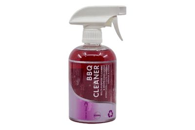 500ml Bottle of Purple Barbecue Cleaner with White Spray Lid