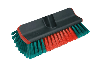 Car Brush With Black Connector and Red and Green Bristles