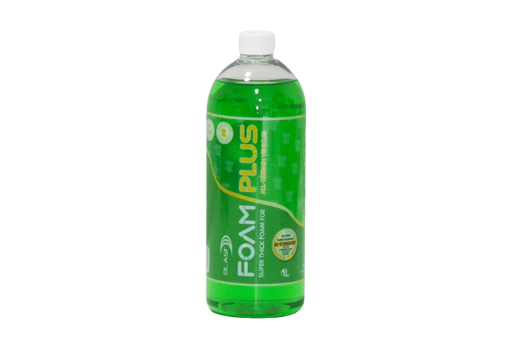 Bottle of Green 1L Heavy Duty Snow Foaming Car Wash Product "Snow Foam Plus"