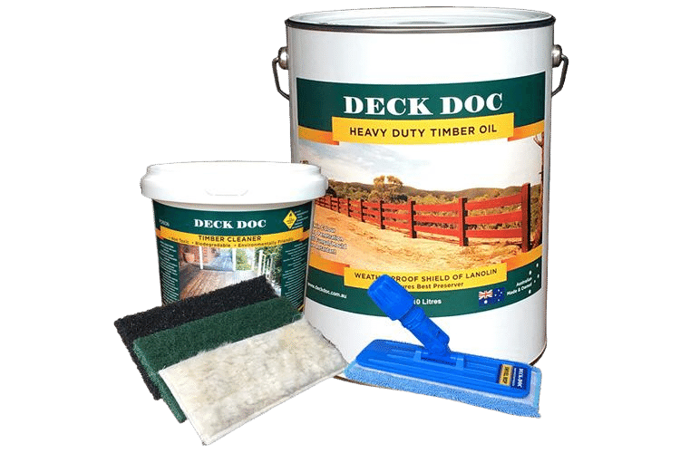 Deck Doc Heavy Duty Timber Oil Kit