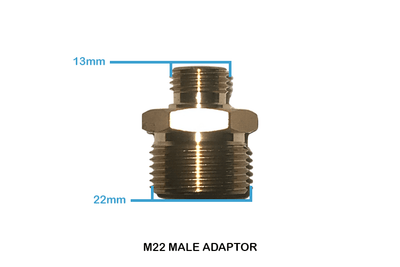 M22 Male Adaptor