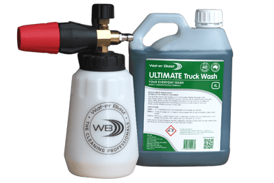 Drum of "Ultimate Truck Wash" with Snow Blaster